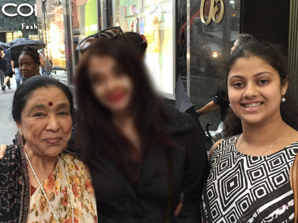 Look who Asha Bhosle bumped into in NYC