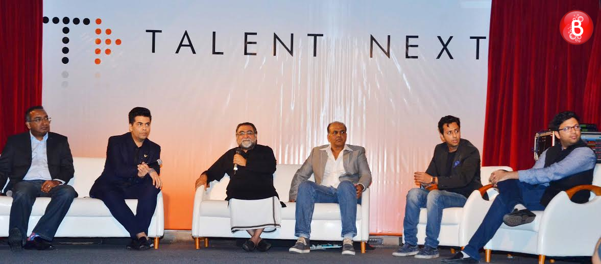 Bollywood filmmaker Karan Johar, Ashutosh Gowarikar, music director Salim Merchant