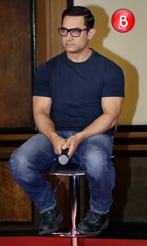 Aamir Khan attends 'Dangal' poster launch event