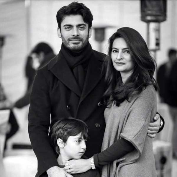 Fawad Khan and wife Sadaf