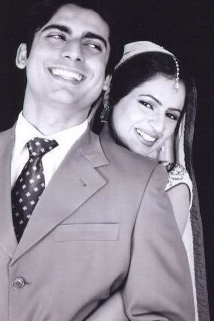 Fawad Khan and wife Sadaf