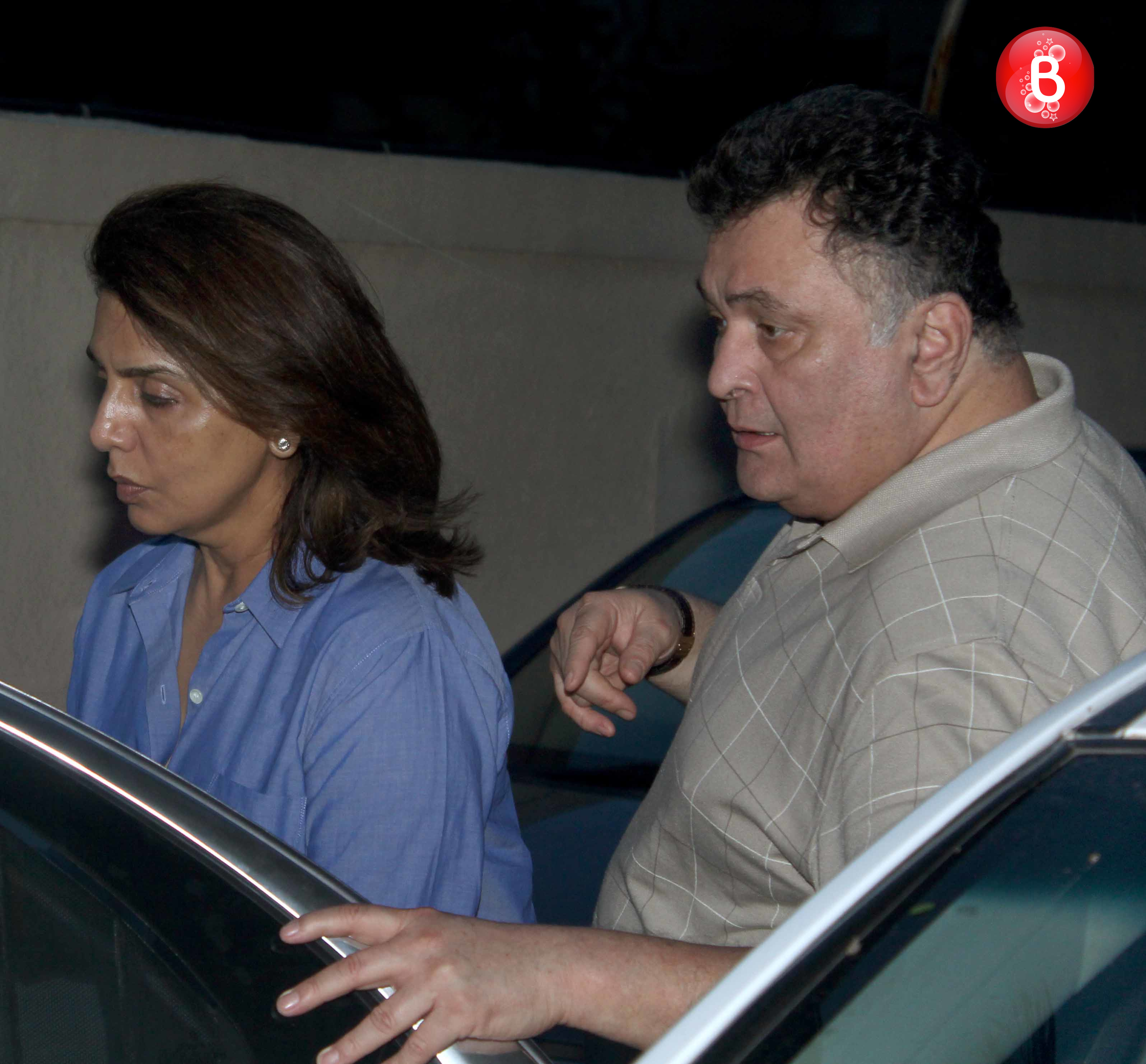 Rishi Kapoor and Neetu Kapoor spotted in Juhu