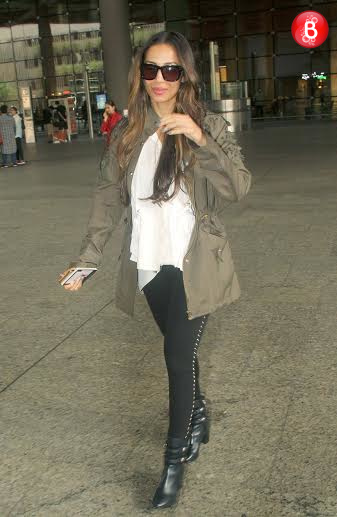 Malaika Arora Khan at airport