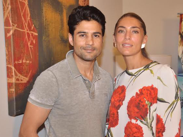 Caterina Murino talks about her co-star Rajeev Khandelwal