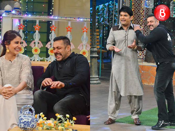 Salman Khan and Anushka Sharma at promotions of 'Sultan'