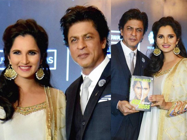 Shah Rukh Khan and Sania Mirza