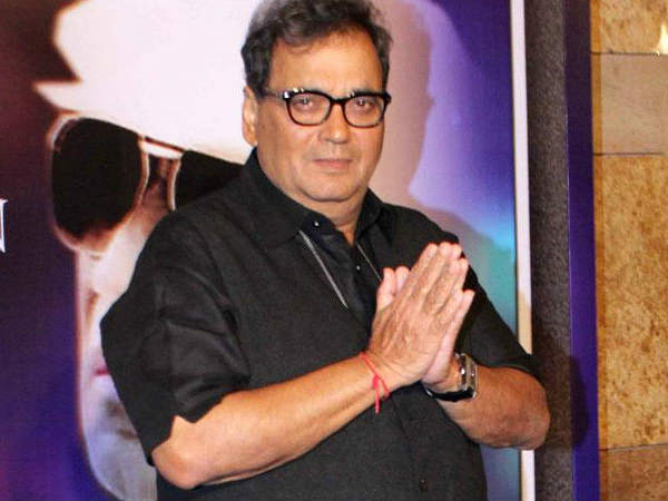 Subhash Ghai on a cleanliness spree