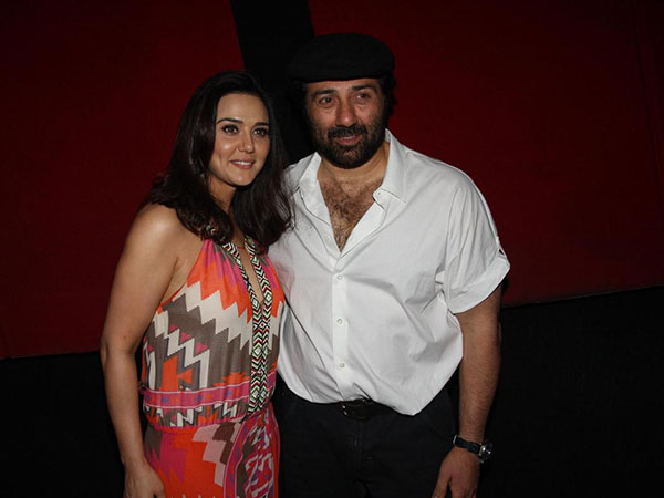 Preity Zinta talks about her working relationship with Sunny Deol