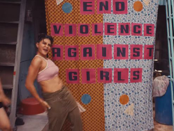 Jacqueline Fernandez features in remake of Spice Girls song 'Wannabe'