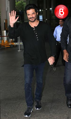 Anil Kapoor snapped at airport