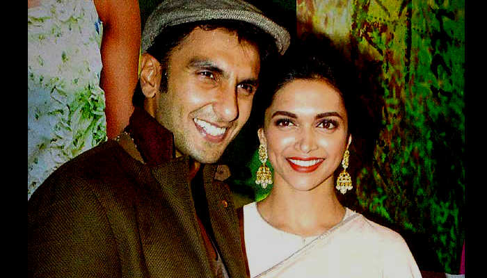 Ranveer Singh and Deepika Padukone