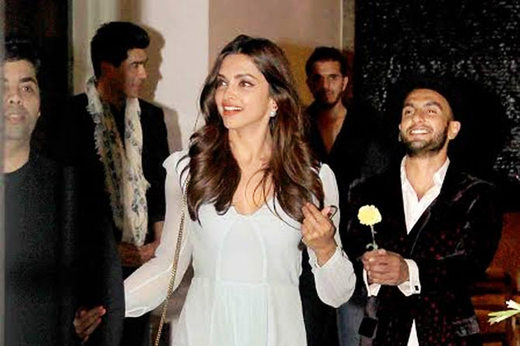 Ranveer Singh and Deepika Padukone