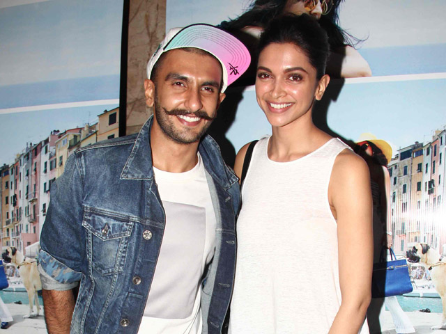 Ranveer Singh and Deepika Padukone