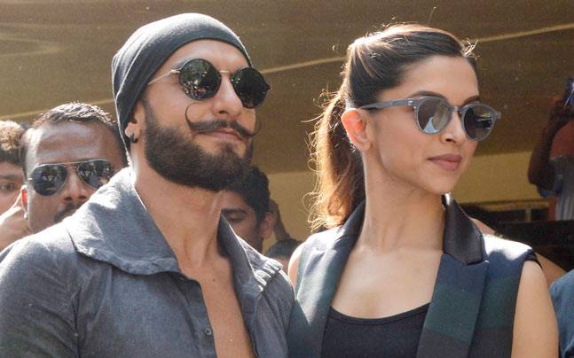 Ranveer Singh and Deepika Padukone