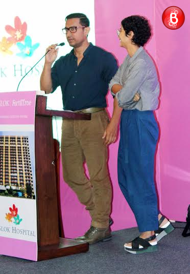 Aamir Khan and wife Kiran Rao