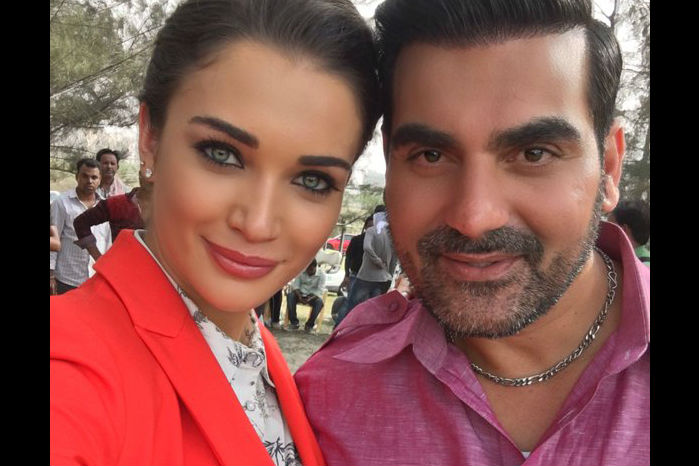 Amy Jackson and Arbaaz Khan