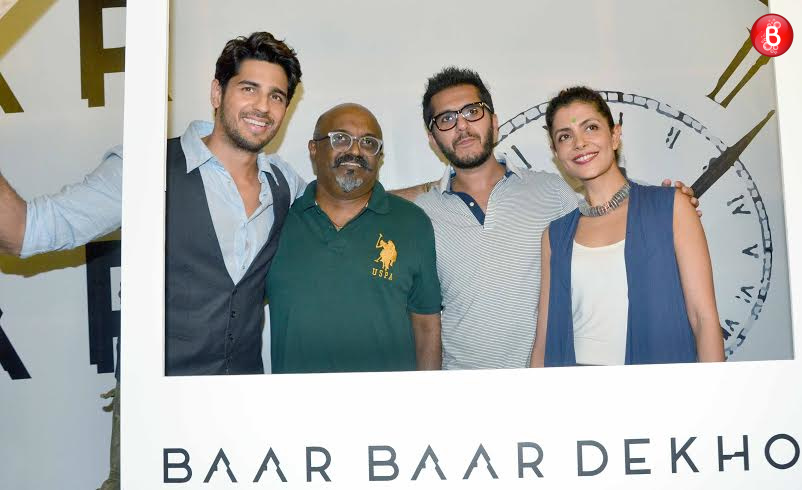 Sidharth Malhotra, Ravi K. Chandran, Ritesh Didwani and Nitya Mehra