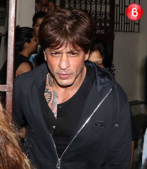 Shah Rukh Khan with a tattoo