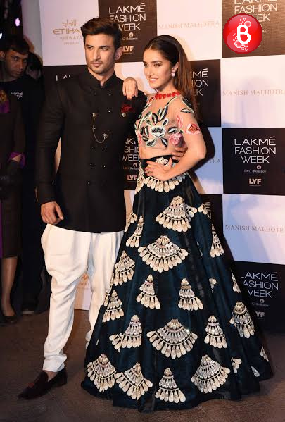The 'Hero Jodi' Sooraj and Athiya at BMW India Bridal Fashion Week Photo