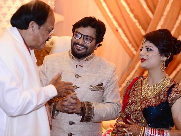 Babul Supriyo and Rachna Sharma's wedding ceremony pictures