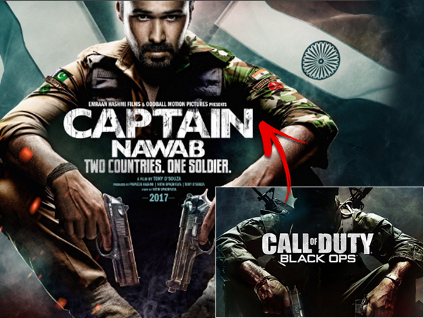 Poster of Emraan Hashmi's 'Captain Nawab' is 'inspired' by a game's poster