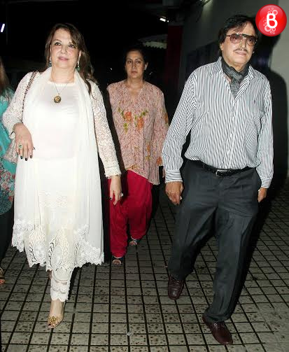Sanjay Khan and Zarine Khan snapped at PVR Juhu along with daughter Sussanne Khan