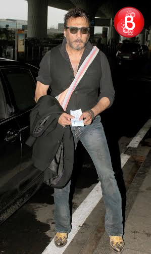 Jackie Shroff snapped at airport