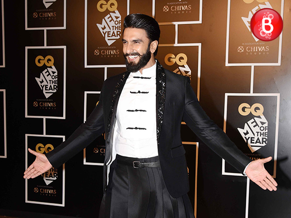 Ranveer Singh at GQ Men of The Year Awards 2016