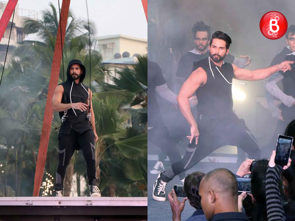 Shahid Kapoor is snapped performing at the SKULT launch