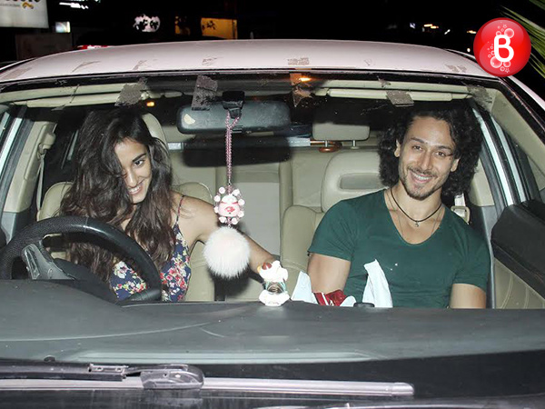 Rumoured couple Tiger Shroff and Disha Patani spotted together