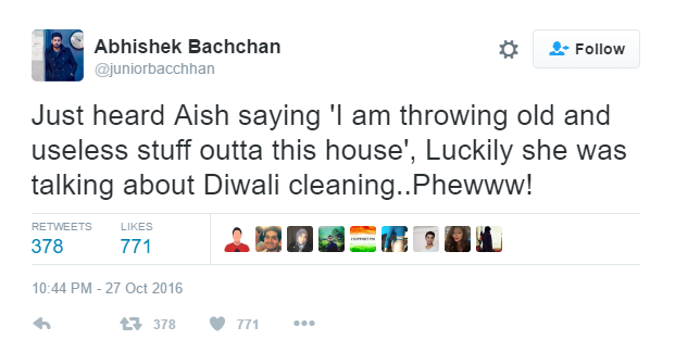 Abhishek Bachchan parody account Twitter