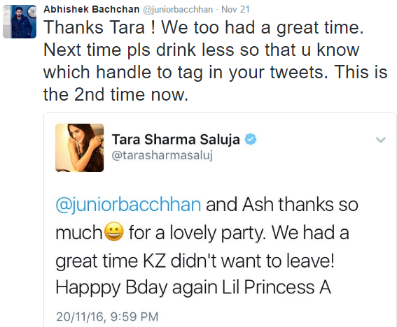 Abhishek Bachchan parody account Twitter