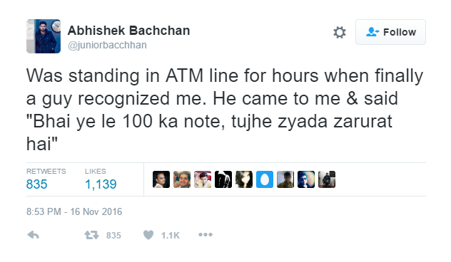 Abhishek Bachchan parody account Twitter