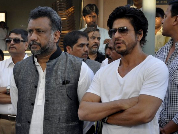Anubhav Sinha and Shah Rukh Khan
