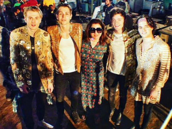 Farah Khan directs music video for The Vamps