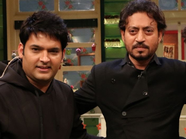 Kapil Sharma and Irrfan Khan