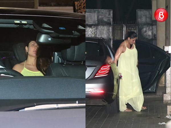 Kareena Kapoor Khan is snapped at Amrita Arora's residence