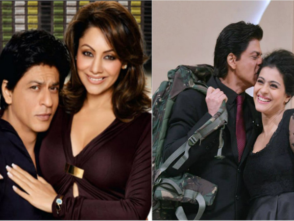 SRK, Gauri and Kajol