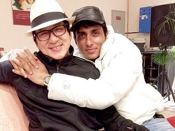 Sonu Sood and Jackie Chan