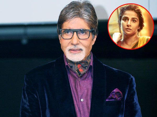 Amitabh Bachchan praises Kahaani 2