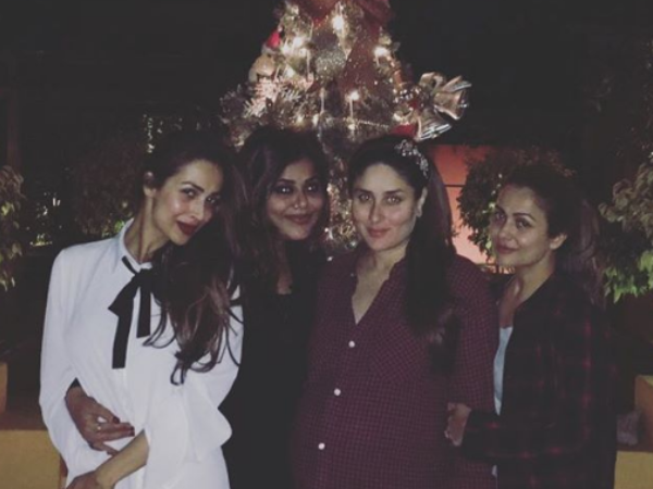 Kareena Kapoor Khan at Amrita Arora Christmas party