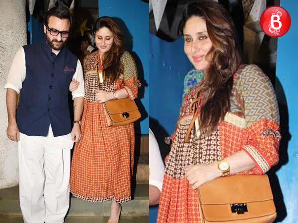 Kareena Kapoor Khan and Saif Ali Khan spotted