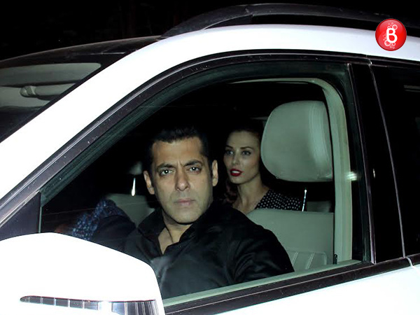 Salman Khan and Iulia Vantur arrives together at Chikki Panday's party