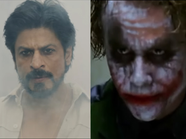 Shah Rukh Khan and The Joker
