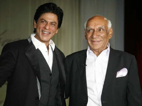 Shah Rukh Khan and Yash Chopra