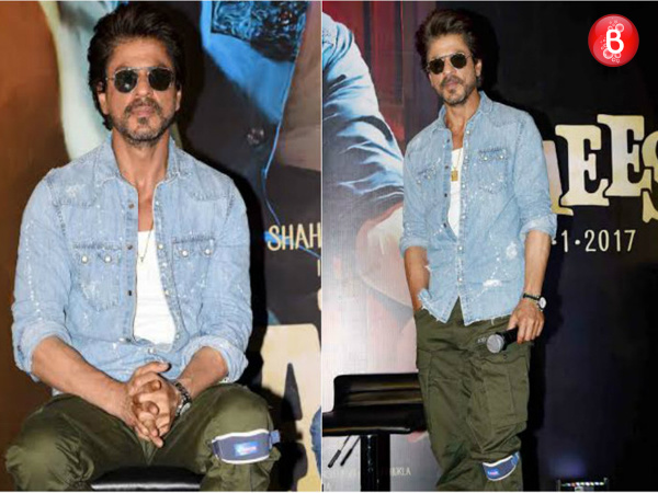 Shah Rukh Khan at Raees Trailer Launch