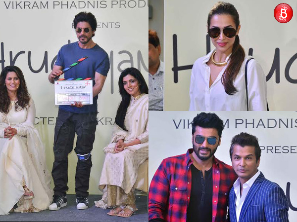 Shah Rukh Khan, Malaika Arora, Arjun Kapoor and Vikram Phadnis