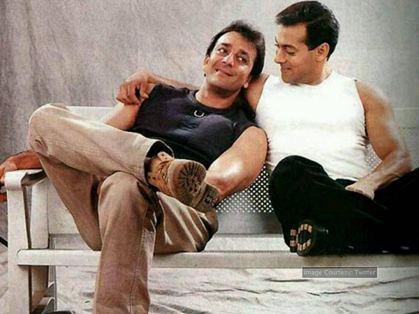 Sanjay Dutt and Salman Khan