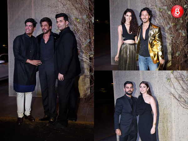 Shah Rukh Khan, Manish Malhotra, Karan Johar, Disha Patani, Tiger Shroff, Virat Kohli and Anushka Sharma