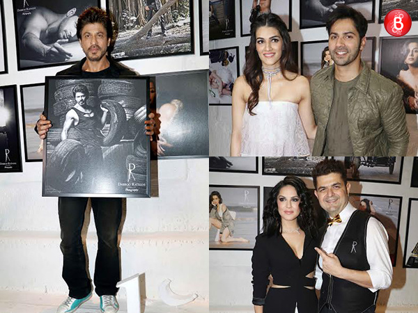Shah Rukh Khan, Varun Dhawan, Kriti Sanon and Sunny Leone at Dabboo Ratnani's calendar launch